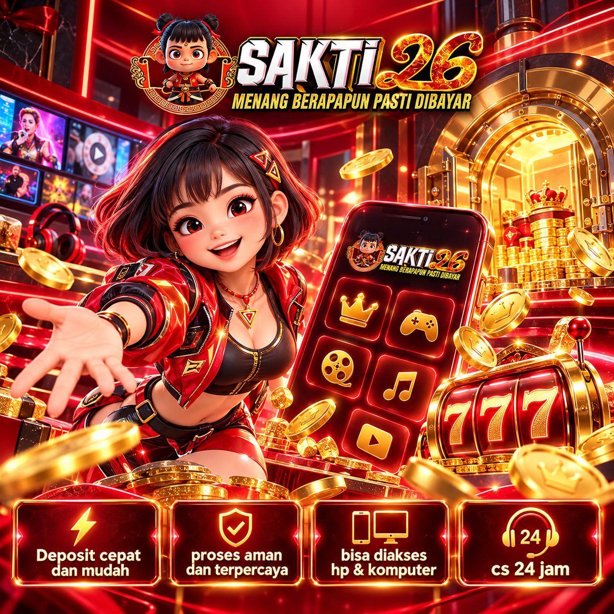 Banner SAKTI26 VVIP untuk artikel game online